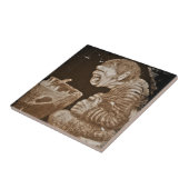 巨大な大釜でトロール タイル (側面)