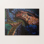 巨大な太平洋のタコ ジグソーパズル (横)