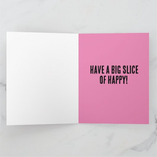 巨大な姉妹の誕生日カード カード (内部)