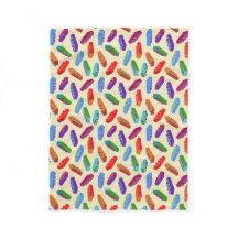 巨大な子供の建物ブロック模様ソフトブランケット