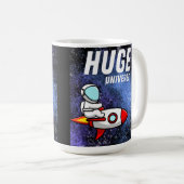 巨大な宇宙 コーヒーマグカップ (正面右)