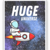 巨大な宇宙 シール (正面)