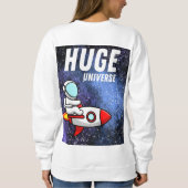巨大な宇宙 スウェットシャツ (裏面)