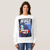 巨大な宇宙 スウェットシャツ (正面フル)