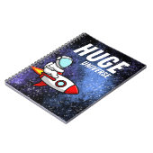 巨大な宇宙 ノートブック (左側)