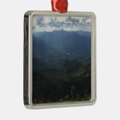 巨大な山からのAdirondackの範囲 メタルオーナメント (右)