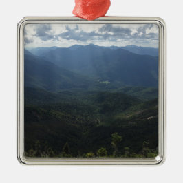 巨大な山からのAdirondackの範囲 メタルオーナメント