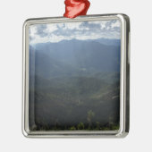 巨大な山からのAdirondackの範囲 メタルオーナメント (左)
