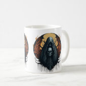 巨大な幽霊メタルバンドマグ コーヒーマグカップ (正面右)