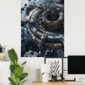 巨大な建築美しい- 素晴らし Cinematic ポスター (ホームオフィス)