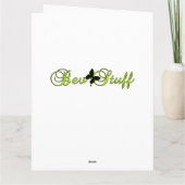 巨大な感謝エキストラサイズ8 x 10カード サンキューカード (裏面)