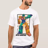巨大な戦士ロボット: 無限の冒険 Tシャツ (正面)