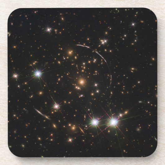 巨大な日が差すことクラスタ内の銀河系アーク コースター (正面)