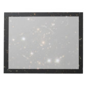 巨大な日が差すことクラスタ内の銀河系アーク ノートパッド (正面)