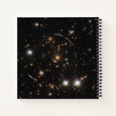 巨大な日が差すことクラスタ内の銀河系アーク ノートブック (裏面)