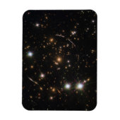 巨大な日が差すことクラスタ内の銀河系アーク マグネット (縦)