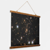 巨大な日が差すことクラスタ内の銀河系アーク 吊り下げ型タペストリー (傾斜あり)