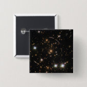 巨大な日が差すことクラスタ内の銀河系アーク 缶バッジ (正面&裏面)