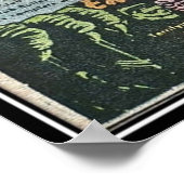 巨大な月のモンスター広告 ポスター (角)