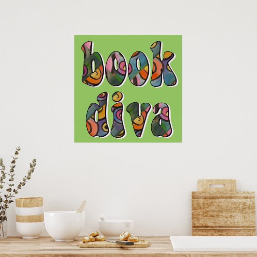 巨大な本DIVAポスター！ ポスター (キッチン)