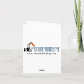 巨大な機械映画の挨拶またはメッセージカード カード (裏面)