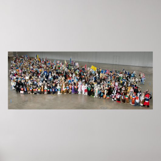 巨大な毛皮のパレード ポスター (正面)