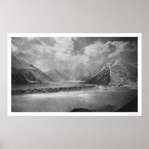 巨大な氷河アラスカ1912 ポスター