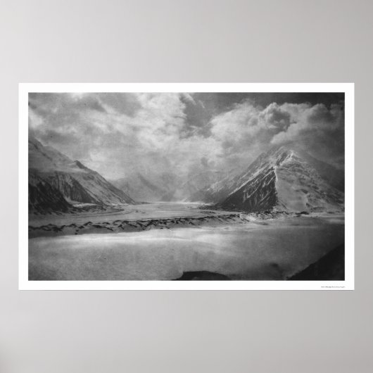 巨大な氷河アラスカ1912 ポスター (正面)