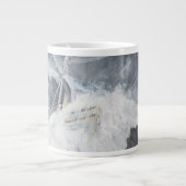 巨大な波 ジャンボコーヒーマグカップ (正面)