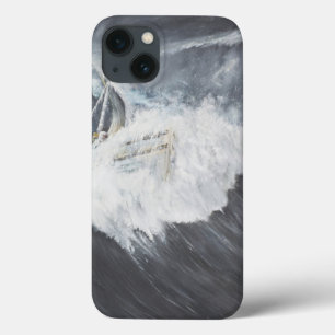 巨大な波 iPhone 13ケース