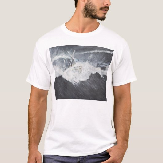 巨大な波 Tシャツ (正面)