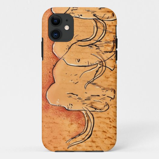 巨大な洞窟の芸術のiPhone 5の場合 Case-Mate iPhoneケース (裏面)