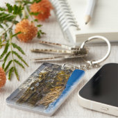 巨大な温泉 キーホルダー (正面右)