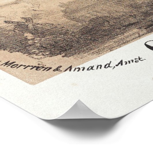 巨大な熱気球 ポスター (角)