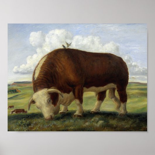 巨大な牛 ポスター (正面)