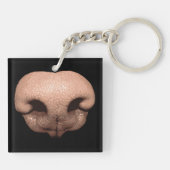 巨大な犬鼻 キーホルダー (裏面)