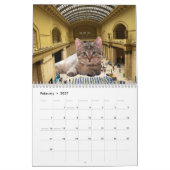 巨大な猫は包囲の下にシカゴを置きました! カレンダー (2月 2027)