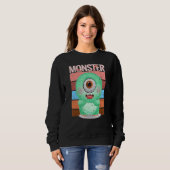 巨大な目を持つ甘い怪物 スウェットシャツ (正面フル)