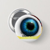 巨大な眼球 缶バッジ (正面&裏面)