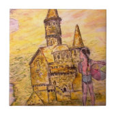 巨大な砂城芸術 タイル (正面)