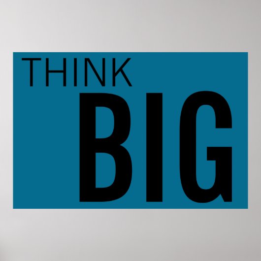 巨大な考えビッグ40 X 60ポスター ポスター (正面)