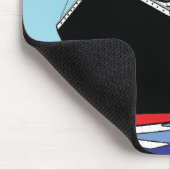 巨大な航行のmousepad マウスパッド (コーナー)