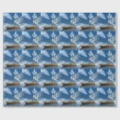 巨大な船 ラッピングペーパー (フラット)