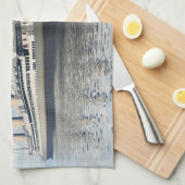 巨大な船- 3Dは描写します キッチンタオル (四つ折り)