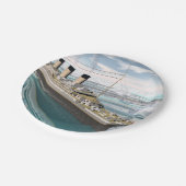 巨大な船- 3Dは描写します ペーパープレート (アングル)