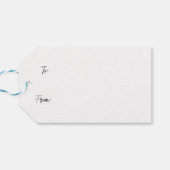 巨大な花を持つドリームガール「ドリームビッグ」 ギフトタグ (裏面横)