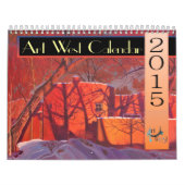 巨大な芸術の西の2015カレンダー カレンダー (カバー)