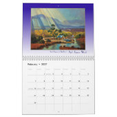 巨大な芸術の西の2015カレンダー カレンダー (2月 2027)