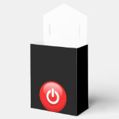 巨大な赤の電源ボタン フェイバーボックス (オープン)