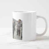 巨大な金正恩ファンクラブ北朝鮮コーヒーマグ ジャンボコーヒーマグカップ (右)